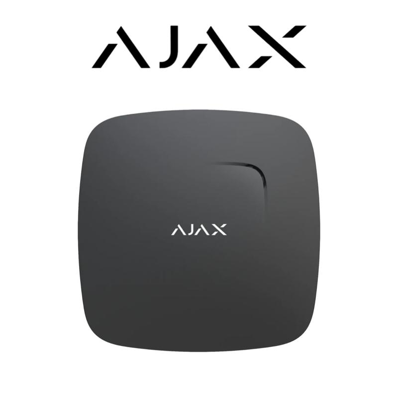 Ajax (38105-White)-(8188-Black) Fire Protect Smoke & Heat Global Security