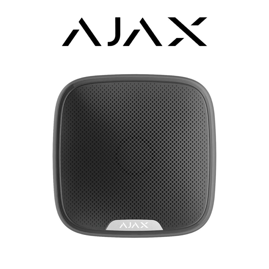 Ajax (22900-White)-(22899-Black) Street Siren - Wireless External Siren with a built-in Strobe Light Global Security