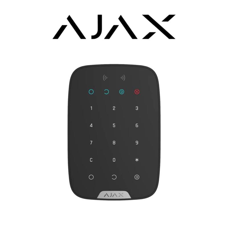 Ajax (26101-White)-(26100-Black) KeyPad Plus Wireless Proxy Arming Station Global Security