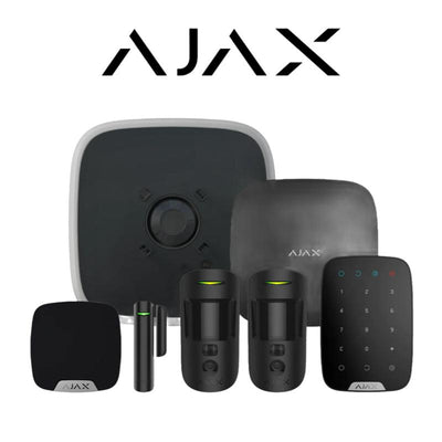 Ajax 23340 Kit 3 Hub 2 DD - BLACK | Wireless Alarm | Ajax, Intruder alarm, Wireless Alarm, Wireless Alarm Kits | Global Security Alarms