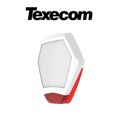Texecom Odyssey X3 Cover White/Red WDB-0002 | Wired Alarm | Intruder alarm, Texecom, Wired Alarm, Wired Alarm siren, Wired Alarm sirens | Global Security Alarms