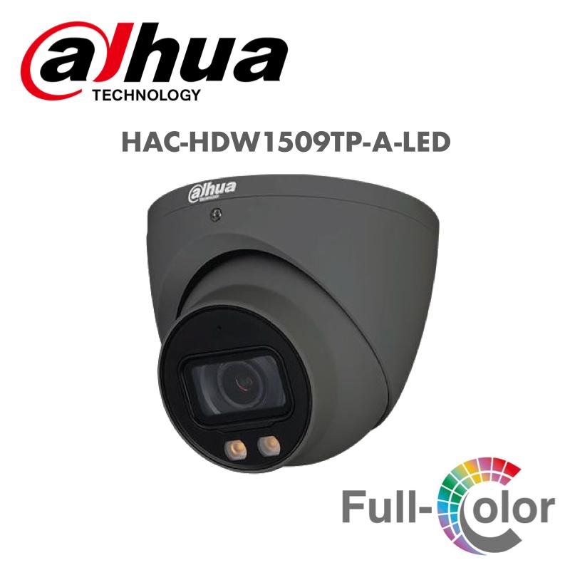 Dahua 5MP Full-Color HDCVI PoC Eyeball Camera HAC-HDW1509T-A-LED-POC Global Security