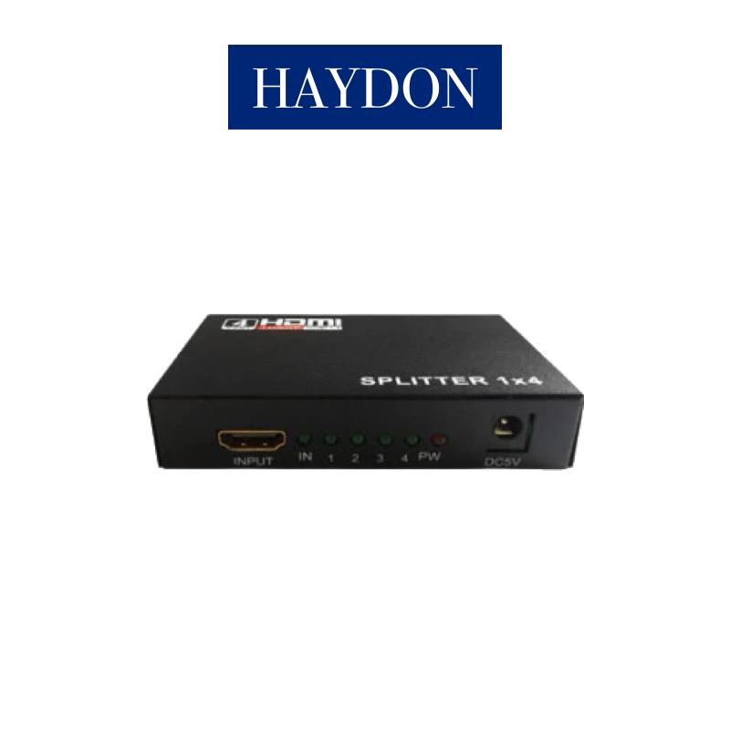 HAYDON HDMI SPLITTER 1 X 4 HAY-4KHDMI X4 | accessories, hdmi splitters & extender | Global Security