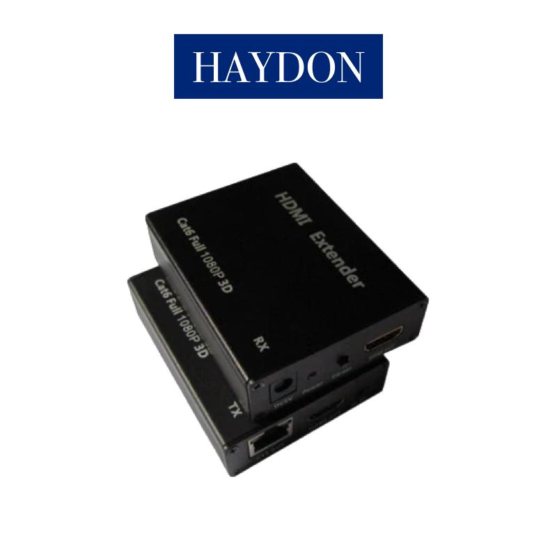 HAYDON 60M VIDEO EXTENDER OVER SINGLE CAT5e OR CAT6 CABLE HAY-EXT60IRHDMI | accessories, hdmi splitters & extender | Global Security