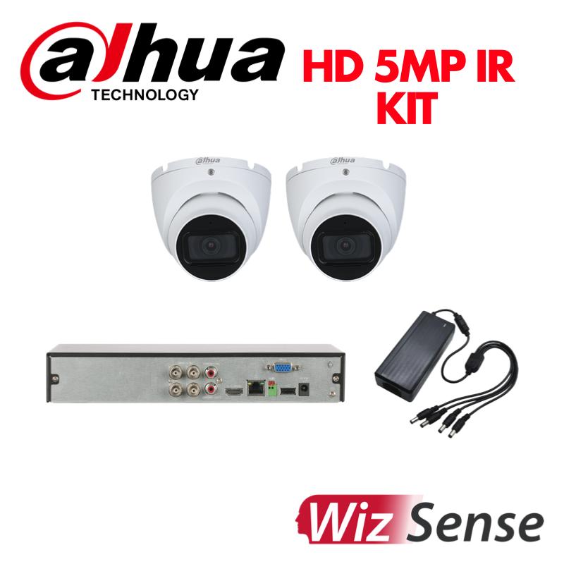 Kit XVR + 2 caméras dômes 2 MP + Disque Dur 1To HIKVISION Kit XVR + 2 caméras dômes 2 MP + Disque Dur 1To HIKVISION