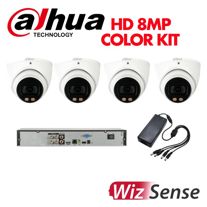 Dahua Megapixel Fullcolor HD Camera Channel DVR KIT-DAHUA-HD