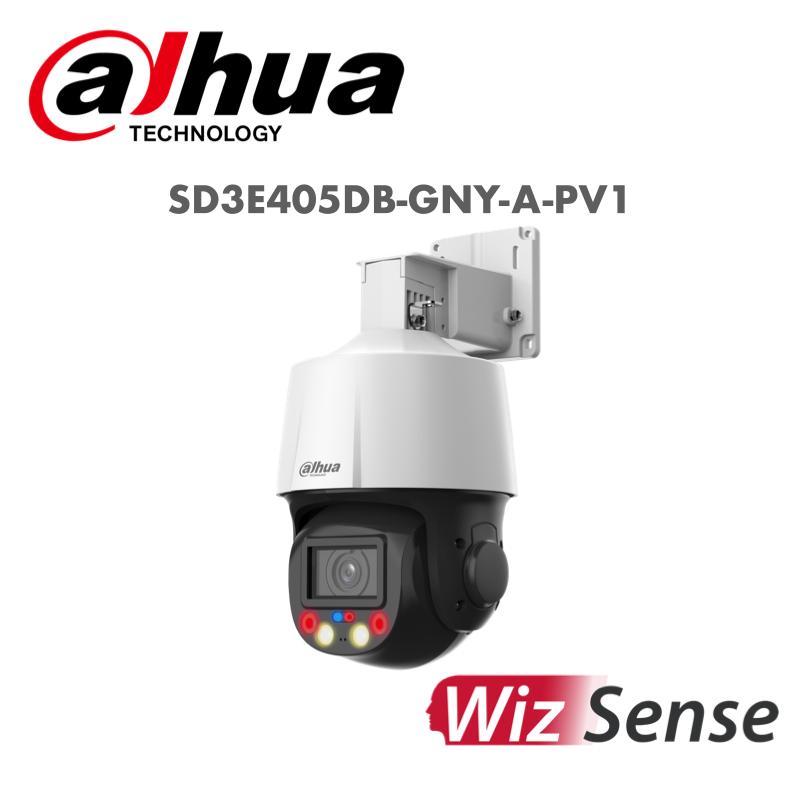 Dahua 4MP 5x TiOC WizSense Network PTZ Camera SD3E405DB-GNY-A-PV1