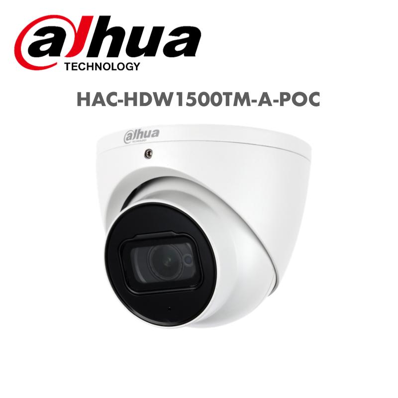 Dahua 5MP Starlight HDCVI IR Eyeball Camera HAC-HDW1500TM-A-POC | HD Camera | dahua, HD Camera, HD camera 5MP, POC CAMERA | Global Security
