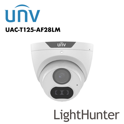 Uniview 5MP LightHunter HD IR Fixed Turret Analog Camera UV-UAC-T125-AF28LM | HD Camera | HD Camera, HD camera 5MP, UNV | Global Security Alarms
