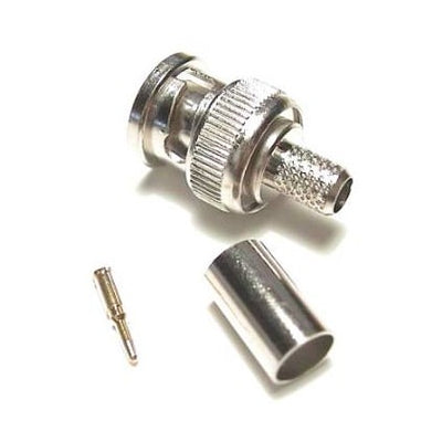 BNC Male Crimp | Connectors and Cable clips | Global Security Alarms