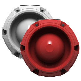 Zeta Alarm Raptor MKII Addressable Weatherproof Sounder in Red or White ZRAP | 2 Wire Fire Alarm, 2 wire Sounders & Flashers, Fire Alarm, Fire Alarm System, Zeta alarm, Zeta Alarm Systems | Global Security
