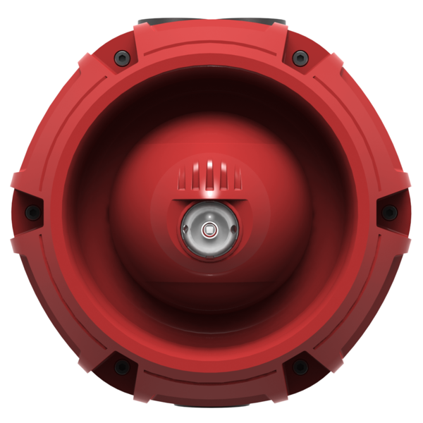 Beacon Inetercom Raptor MKII Addressable Weatherproof Combined Sounder & Beacon in Red ...