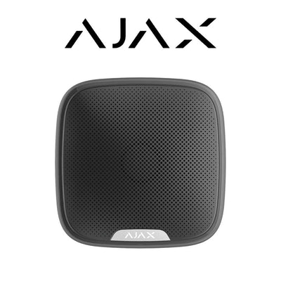 Ajax (22900-White)-(22899-Black) Street Siren - Wireless External Siren with a built-in Strobe Light