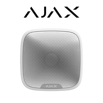 Ajax (22900-White)-(22899-Black) Street Siren - Wireless External Siren with a built-in Strobe Light | Wireless Alarm | Ajax, Wireless Alarm, Wireless Alarm siren | Global Security Alarms