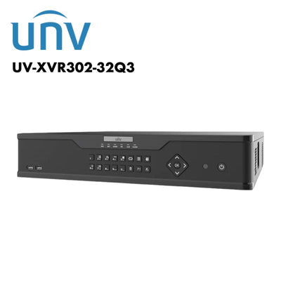 Uniview 32 Channel DVR Upto 8MP UV-XVR302-32Q3 | DVR | 32 Channel Dvr, dvr, UNV | Global Security