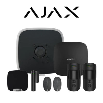 Ajax 23315 Kit 1 Hub 2 DD Wireless Camera Starter Kit with Keyfobs - BLACK | Wireless Alarm | Ajax, Intruder alarm, Wireless Alarm, Wireless Alarm Kits | Global Security Alarms