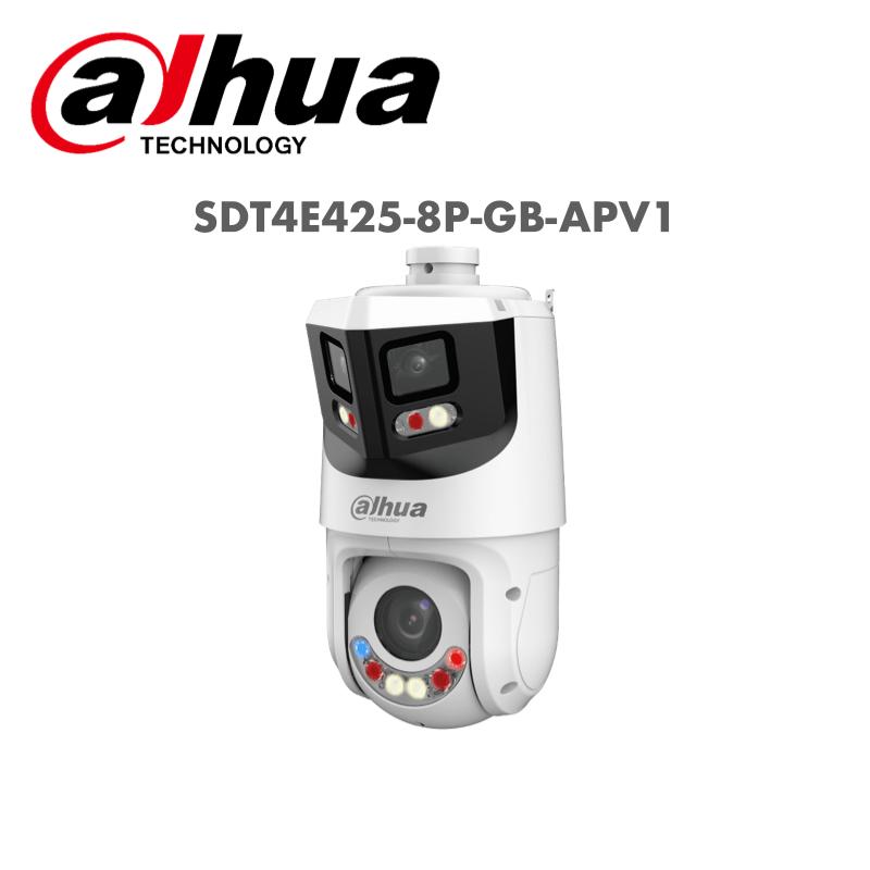 Dahua 8MP+4MP 25x Starlight TiOC Network Panoramic & PTZ Camera SDT4E425-8P-GB-APV1 | IP Camera | dahua, IP Camera, IP Camera PTZ | Global Security