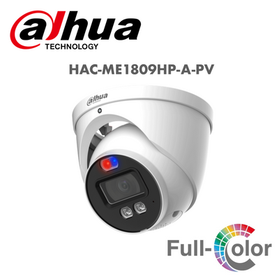 Dahua 4K HDCVI Full-Color Eyeball Camera HAC-ME1809HP-A-PV | HD Camera | 4K, best-seller, Camera, CCTV, dahua, Eyeball Camera, Full Colour, HD camera 8MP, HD-Camera | Global Security Alarms