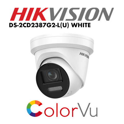Hikvision 8MP ColorVu Fixed Turret Network Camera DS-2CD2387G2-L(U) | IP Camera | Hikvision, Hikvision IP Camera 8MP, IP Camera, IP camera 8MP | Global Security Alarms