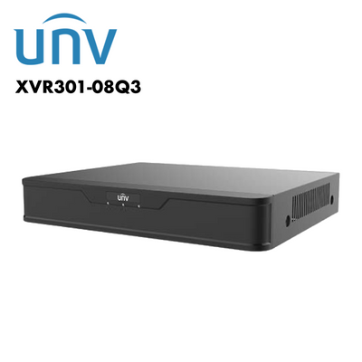 Uniview 8 Channel upto 8MP  UV-XVR301-08Q3 | DVR | 8 Channel DVR, dvr, UNV | Global Security Alarms