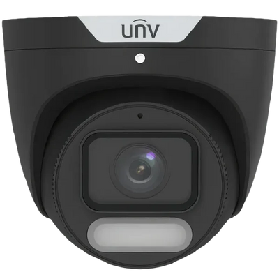 Uniview 4MP ColorHunter Wise-ISP Owlview Warm light Turret White UV-IPC3624LE-ADF28K-WP-W