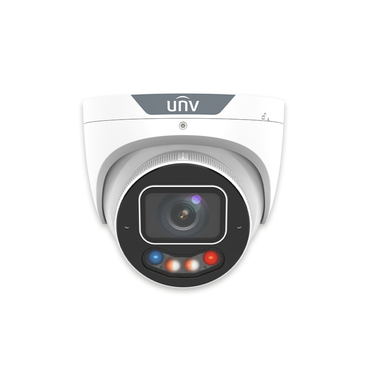 Uniview 8M TriGuard 3.0 Owlview PLUS Dual Light IP Turret with Alarm & Audio UV-IPC3638SE-ADF28KMC-WP-I1 Global Security