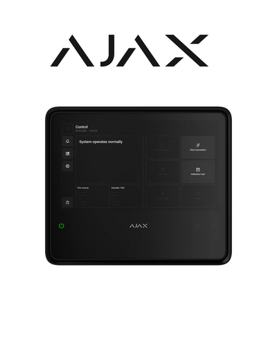 Ajax EN54 Fire Hub White/Black (125732/125733) Global Security