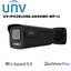 Uniview 8MP Tri-Guard 3.0 Bullet Network Camera AI, OWLVIEW PLUS, MOTORIZED 2.8 TO 12, BLACK WHITE UV-IPC2B18SE-ADZKMC-WP-I1 Global Security