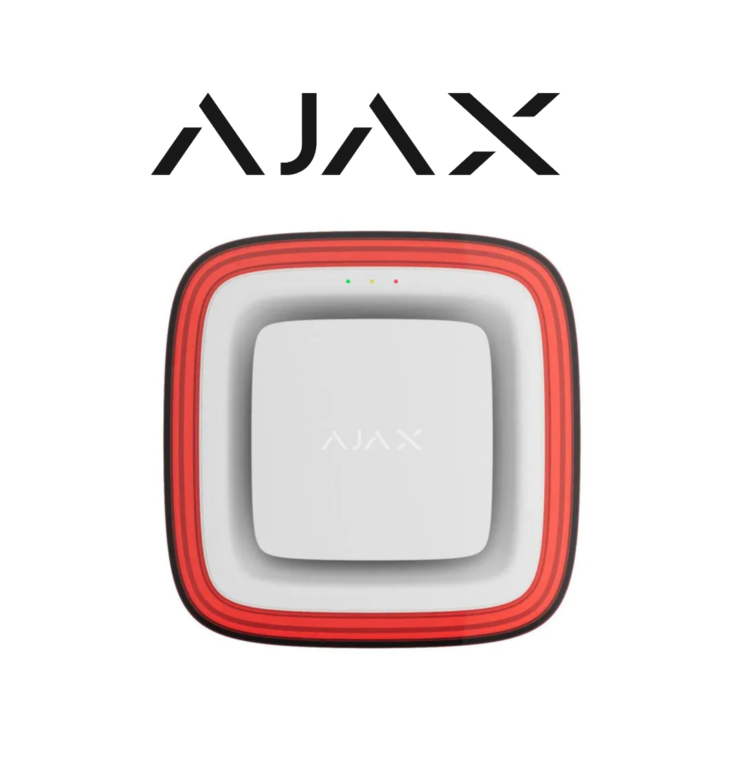 Ajax EN54 FireProtect Sounder/VAD White/Black/Red (118599/118600/118601) Global Security