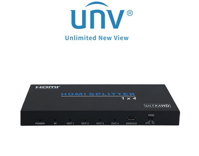 UNIVIEW HDMI SPLITTER 1 IN 4 OUT 4K 2K VD0104-UH Global Security