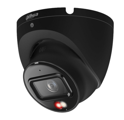 Dahua 8MP Entry Smart Dual Light Fixed-focal Eyeball Network Camera 2.8mm White/Black IPC-HDW1839T-A-IL Global Security