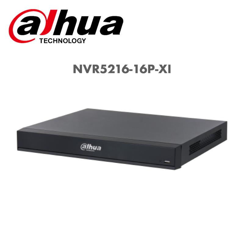 Dahua 16-Channel 32MP PoE WizMind Network Video Recorder NVR5216-16P-XI Global Security