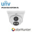 Uniview 8MP Turret Network Dual light Built in Mic 2.8mm Camera White UV-IPC3618LB-ADF28K-DL Global Security