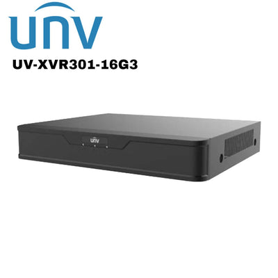 Uniview 16 Channel Hybrid 5 Megapixel DVR UV-XVR301-16G3 Global Security