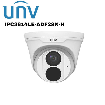 Uniview 4MP EasyStar Turret White IPC3614LE-ADF28K-H Global Security