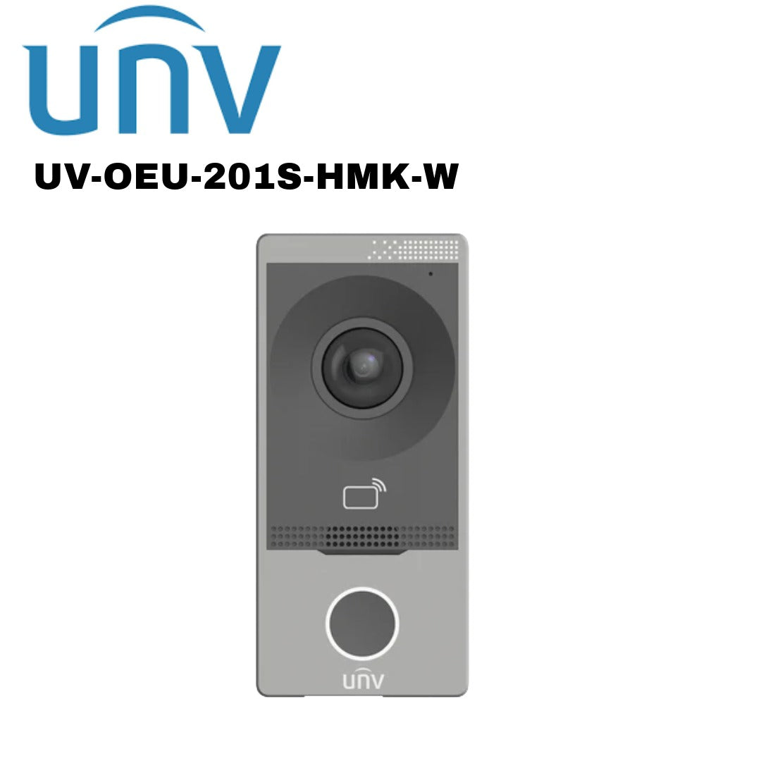 Uniview 2MP Video Intercom Villa DoorStation UV-OEU-201S-HMK-W Global Security