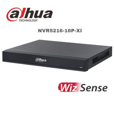 Dahua 16-Channel 32MP PoE WizMind Network Video Recorder NVR5216-16P-XI Global Security