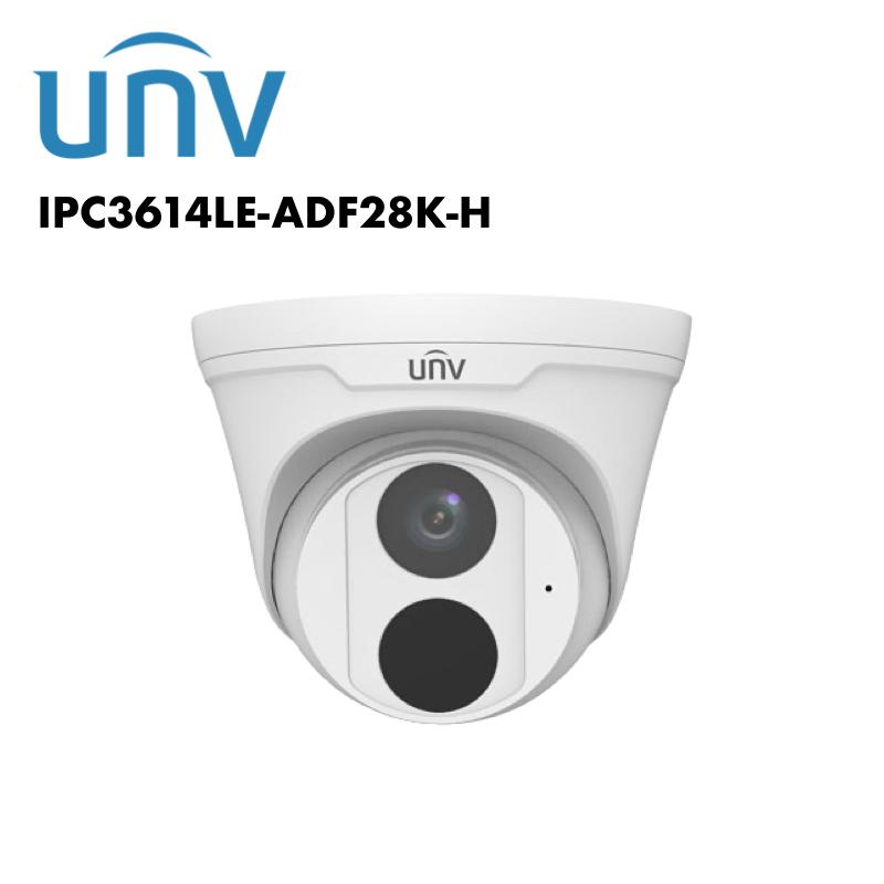 Uniview 4MP EasyStar Turret White UV-IPC3614LE-ADF28K-H Global Security
