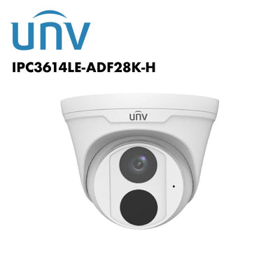 Uniview 4MP EasyStar Turret White UV-IPC3614LE-ADF28K-H Global Security