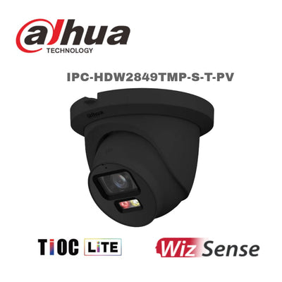 Dahua 8MP TiOC Lite Eyeball WizSense Network Camera 2.8mm (Two-Way Talk) IPC-HDW2849TMP-S-T-PV Global Security
