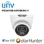Uniview Prime-I 4MP IP TRI-GUARD 1.0+ Fixed Turret Camera 2.8mm Built in Mic White/Black UV-IPC3614SB-ADF28KMC-I1 Global Security