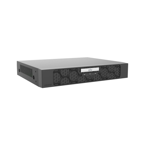 Uniview 16MP 4 Channel PoE 1-SATA HD NVR Built-in AI Global Security