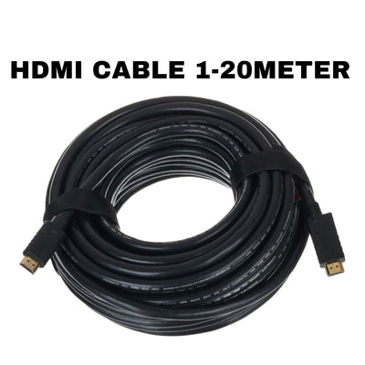 HDMI CABLES. VARIOUS LENGTHS FROM 1M - 20M Global Security
