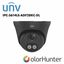 Uniview 4MP ColorHunter Turret Built in Mic/Speaker,Two Way Audio, IR/Warm Light, 2.8mm White/Black UV-IPC3614LE-ADF28KC-DL Global Security