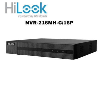 Hikvision Hilook 16 Channel 8MP NVR 16 POE NVR-216MH-C/16P Global Security