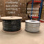 100M Mini RG59 Coax With Power Cores In White