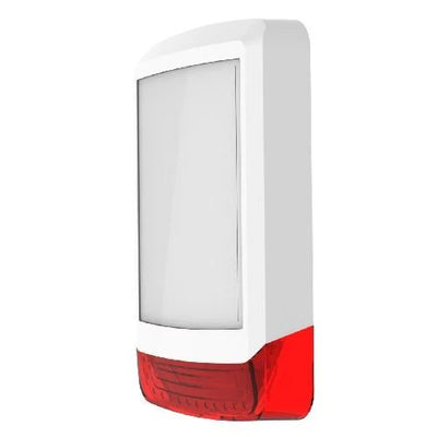 Texecom Odyssey X1 Cover White/Red (WDA-0002) | Wired Alarm | Intruder alarm, Texecom, Wired Alarm, Wired Alarm siren, Wired Alarm sirens | Global Security